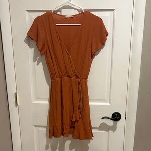 Altar'd State Terracotta Mini Dress